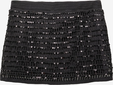 Fustă de la Pull&Bear pe negru: față