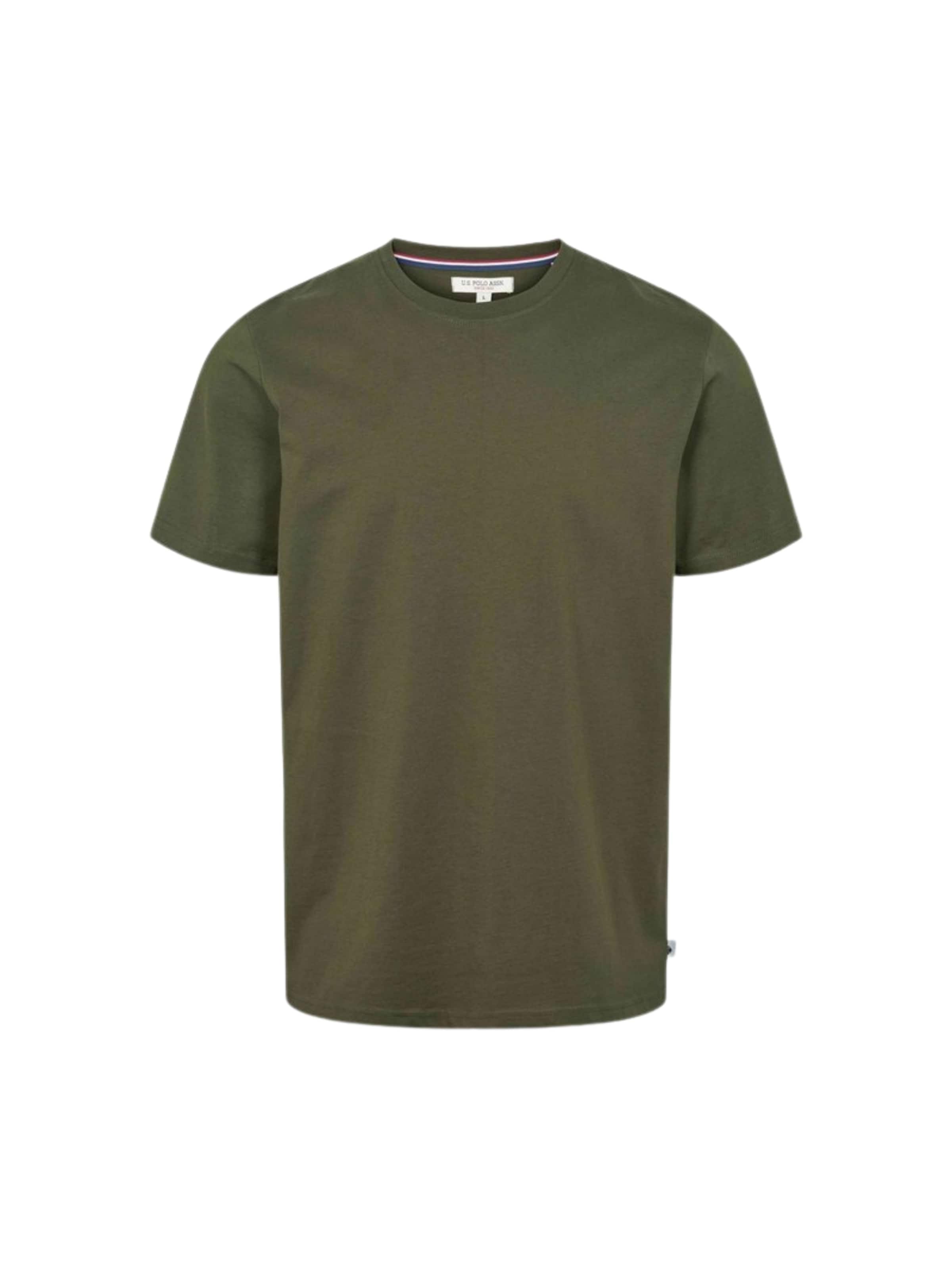 U.S. POLO ASSN. Regular fit Button Up Shirt ' UMElias ' in Green: front