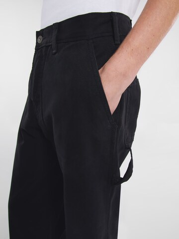 DICKIES Loosefit Cargobroek in Zwart
