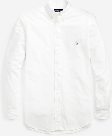 Coupe regular Chemise Polo Ralph Lauren Big & Tall en blanc : devant