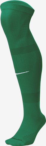 NIKE Soccer Socks 'Match Fit Team' in Green: front