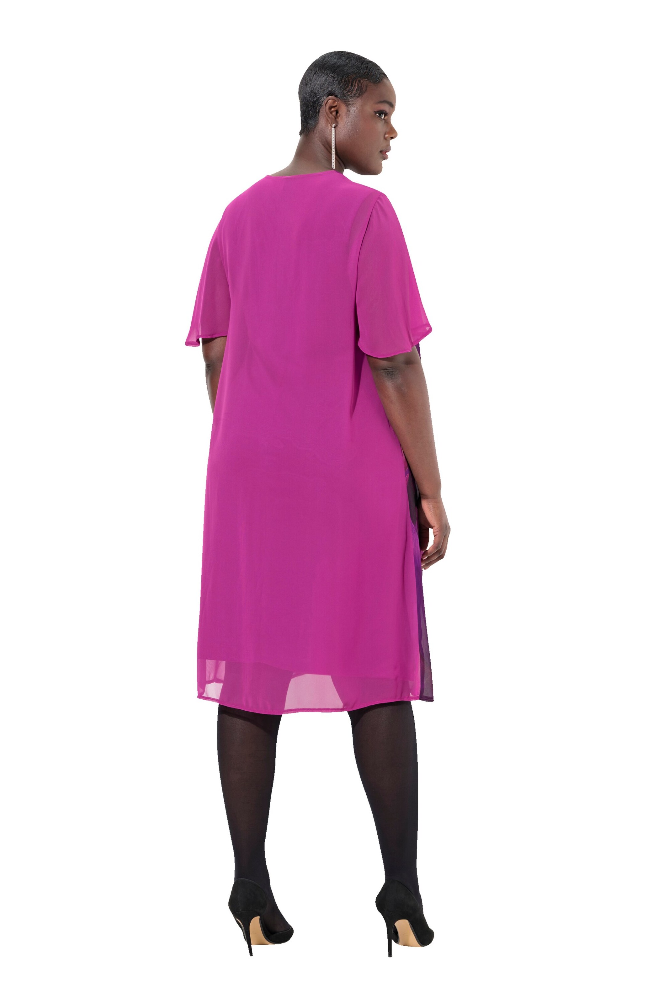 Ulla Popken Avondjurk in Lila