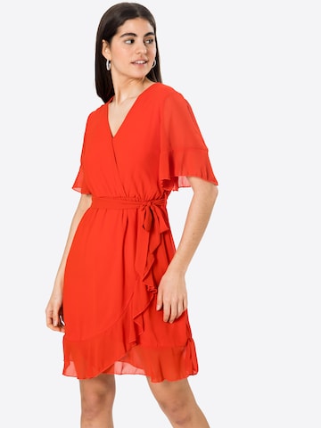 SISTERS POINT Φόρεμα 'NEW GRETO' σε κόκκινο: μπροστά
