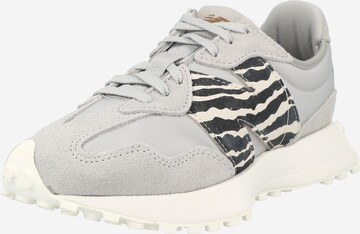 Baskets basses '327' new balance en gris : devant