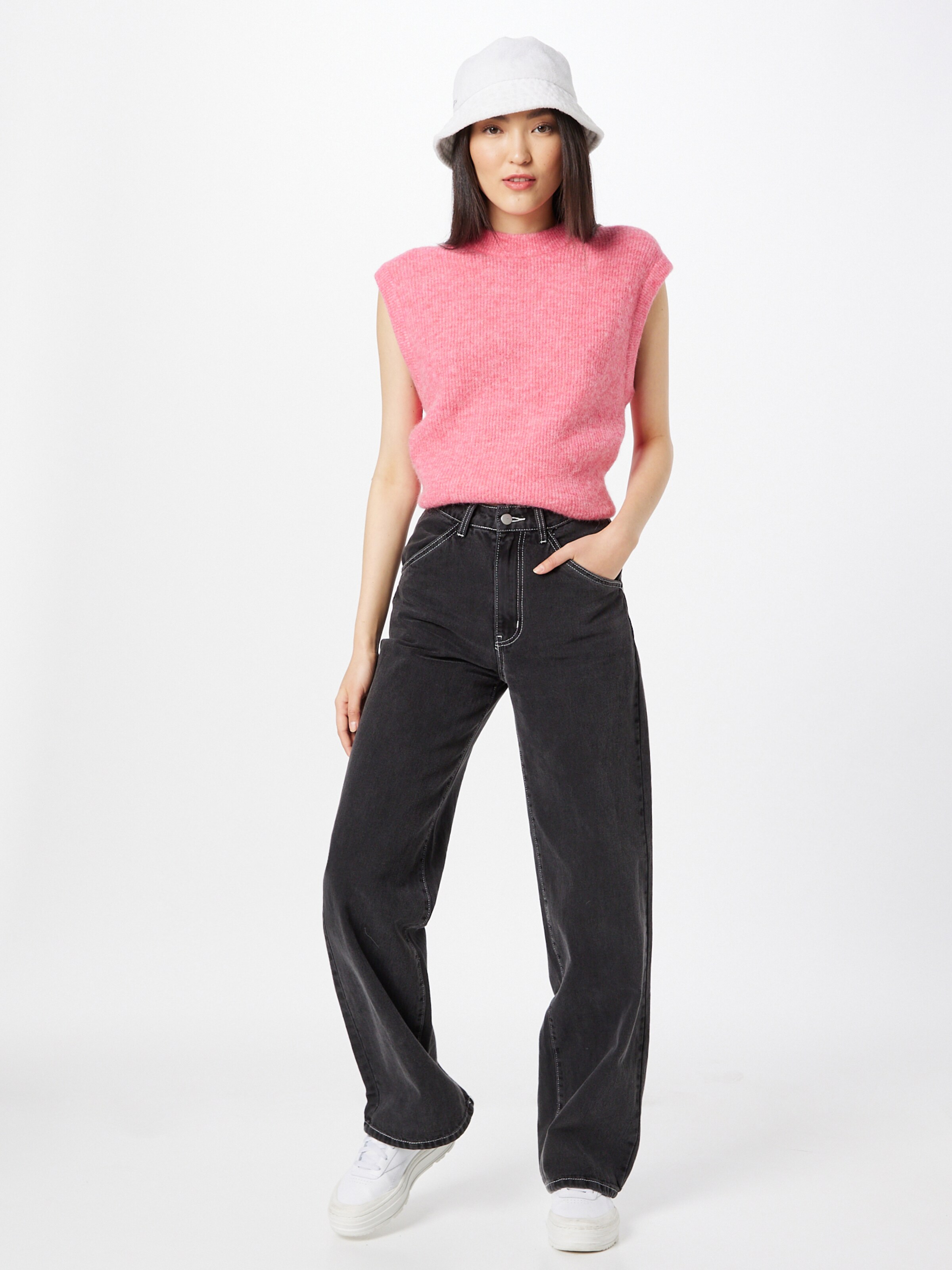 Frauen Pullover & Strick Samsoe Samsoe Pullover 'NOR VEST 7355' in Pinkmeliert - LC34091 Frauen Pullover & Strick Samsoe Samsoe Pullover 'NOR VEST 7355' in Pinkmeliert - LC34091