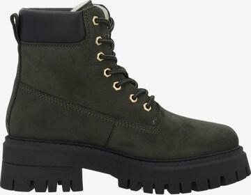 Palado Lace-Up Ankle Boots 'Solta' in Green