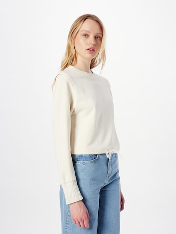 BOSS - Sweatshirt 'Enumber' em branco: frente