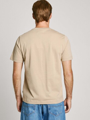 T-Shirt 'Dalter' Pepe Jeans en beige