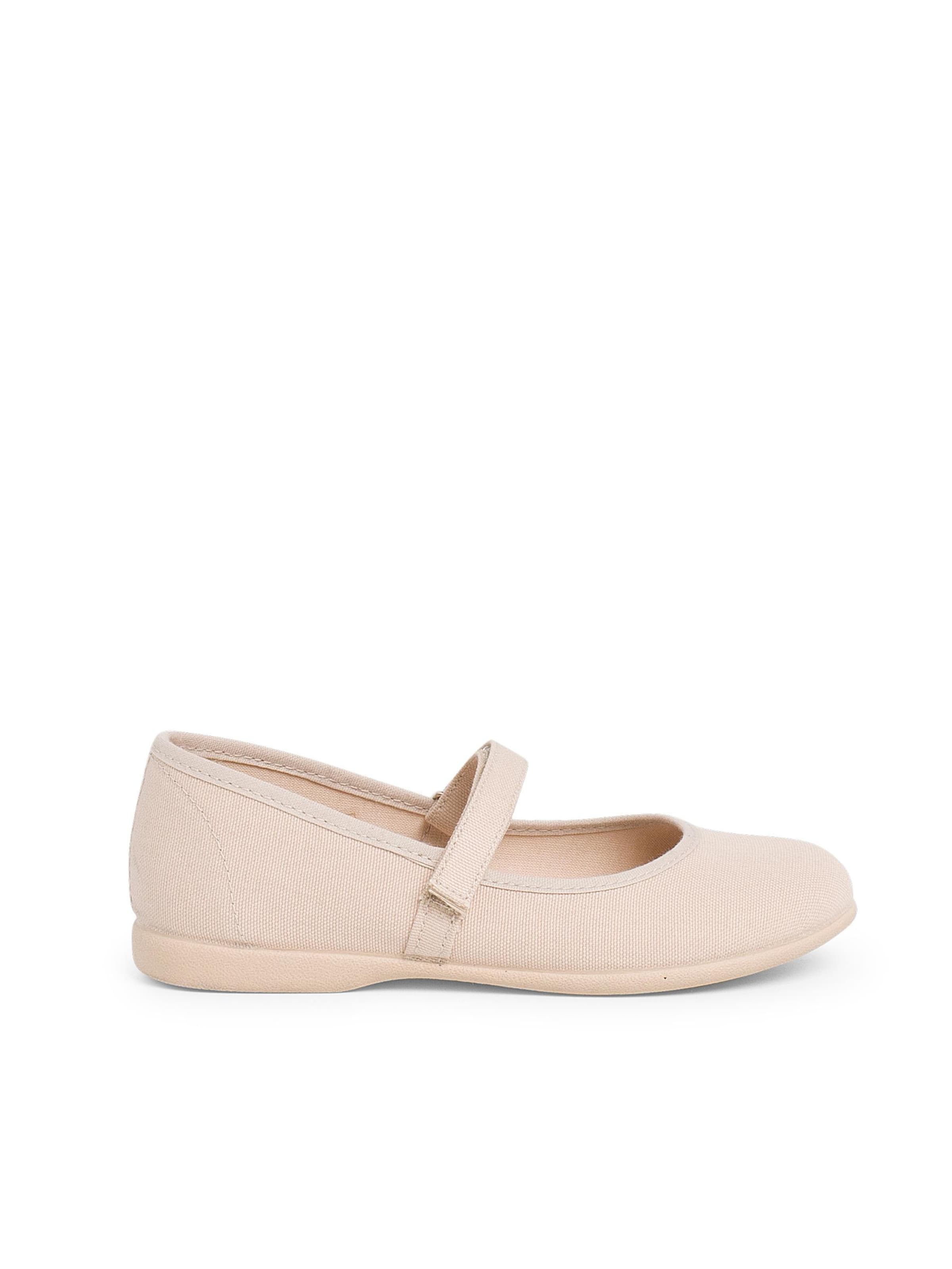 Ballerines Pisamonas en beige : devant