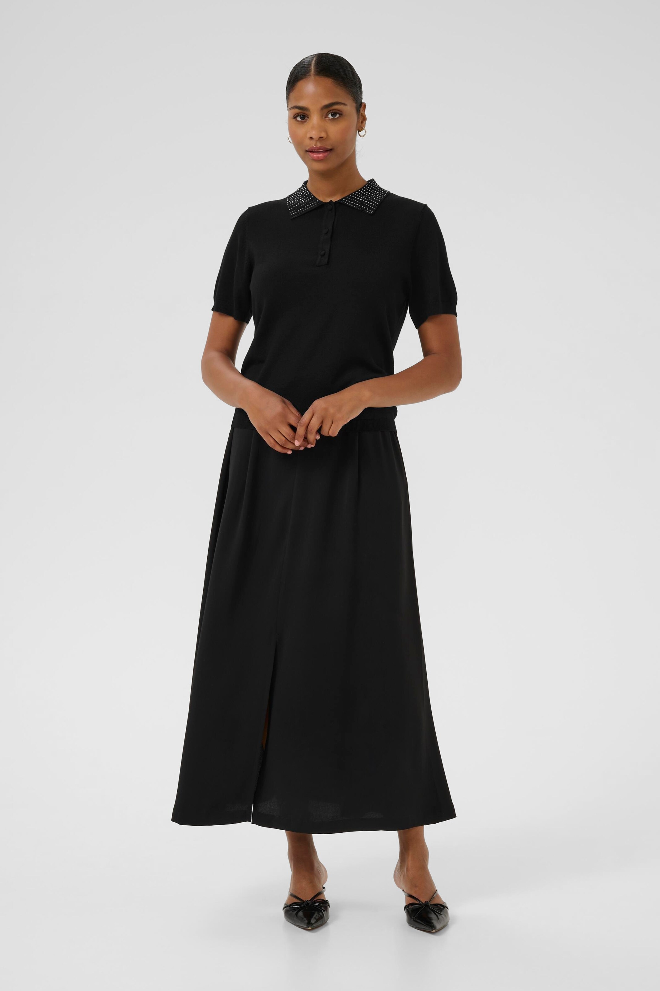 Pull-over Kaffe en noir