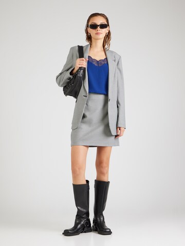 PIECES Top 'PCTIFFANY' in Blau