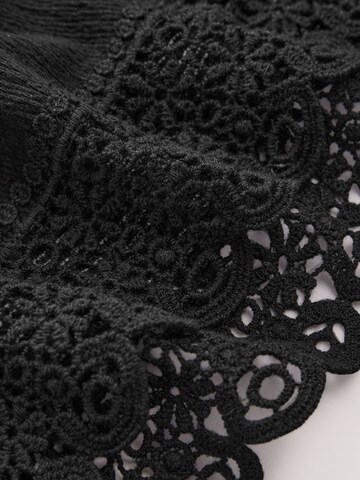 Next Wide leg Trousers in Black