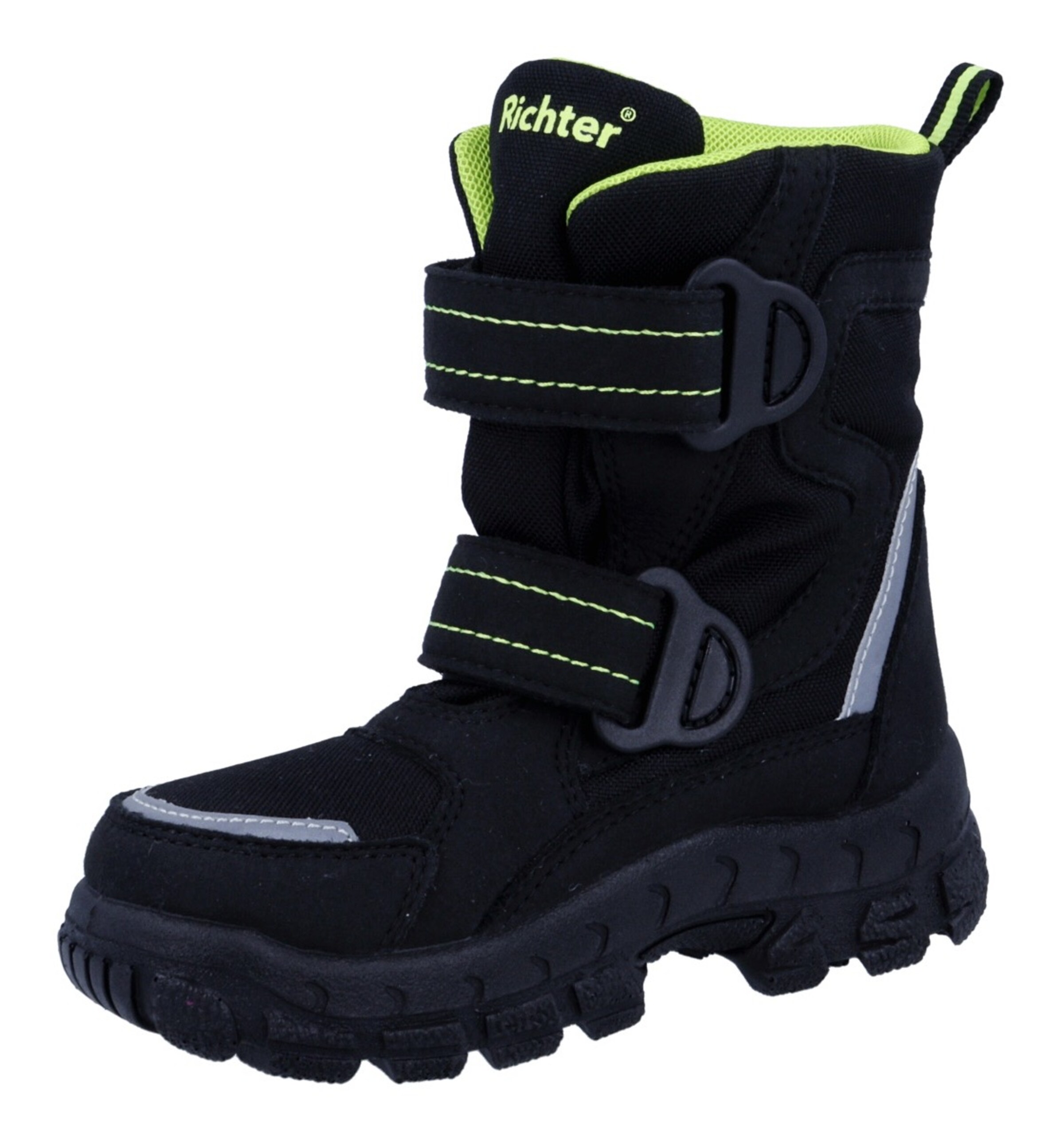 Richter Schuhe Winterstiefel in Schwarz