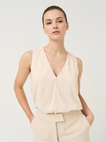 Haut 'TULLIO' Camomilla Italia en beige : devant