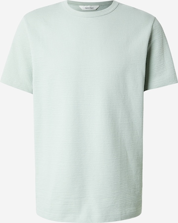 SELECTED - Camiseta 'SLHLEANDER' en gris: frente