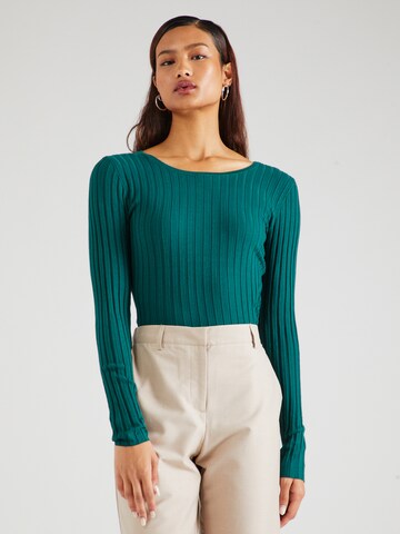 Pull-over mbym en vert : devant