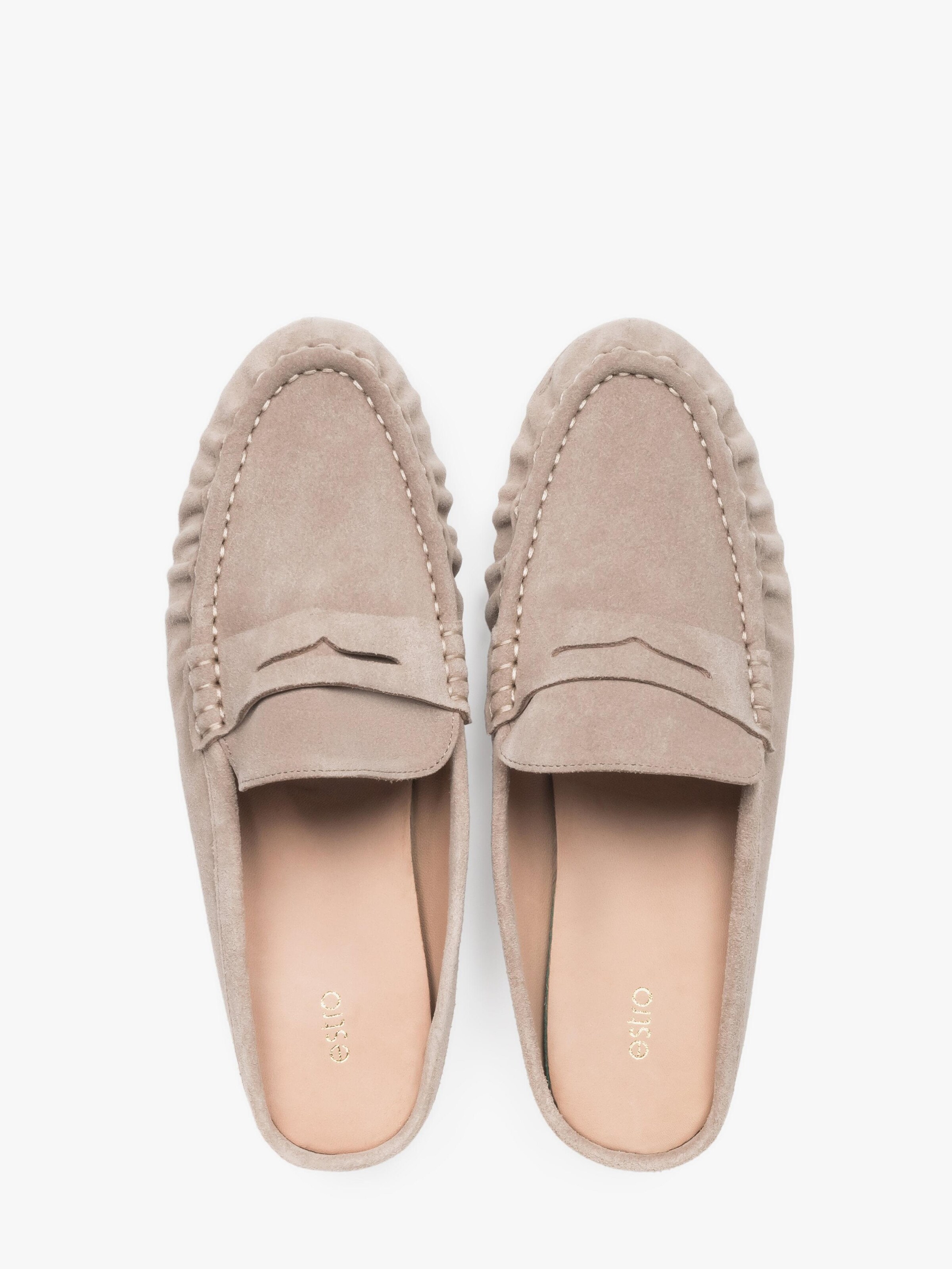 Estro Pantolette '047' i beige