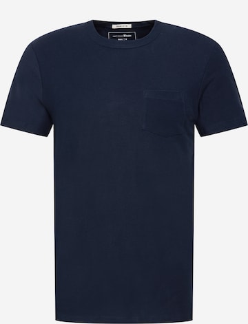 T-Shirt TOM TAILOR DENIM en bleu : devant