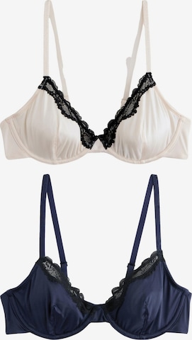 Next T-Shirt Rintaliivi värissä beige: etupuoli