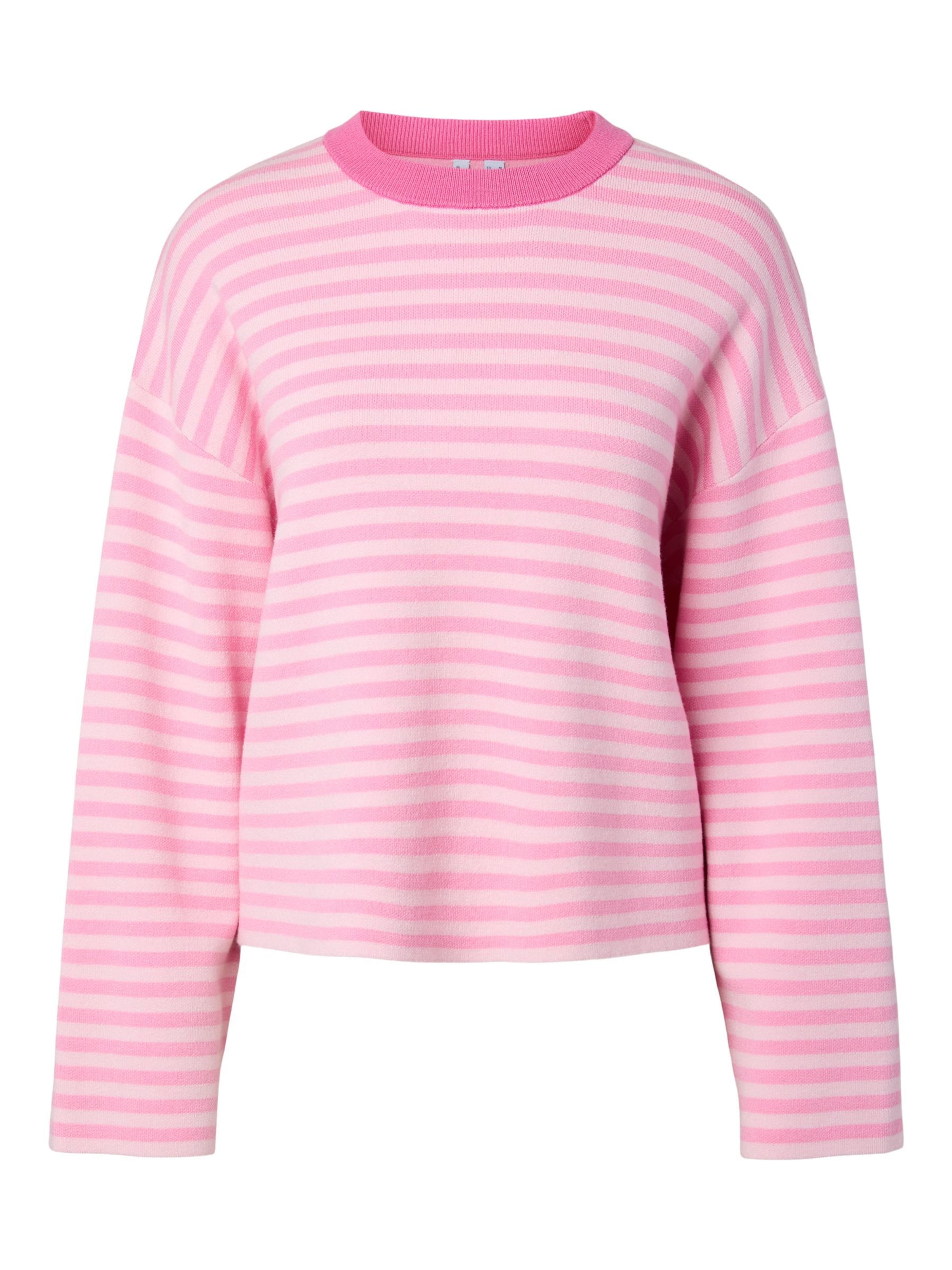 PIECES Pullover 'PCJASSY' in Pink: Vorderseite