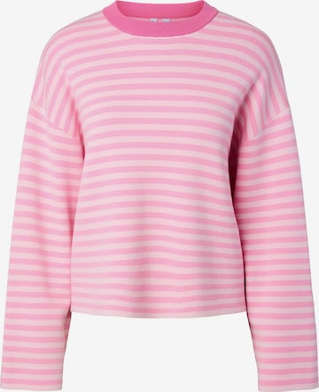 PIECES Pullover 'PCJASSY' in Pink: Vorderseite