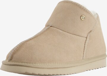 Pantoufle 'Willow' Warmbat en beige : devant