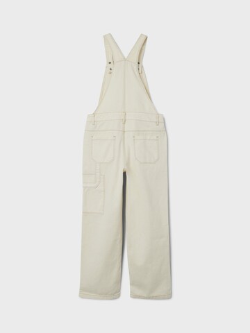 NAME IT Regular Overalls 'DES' in White