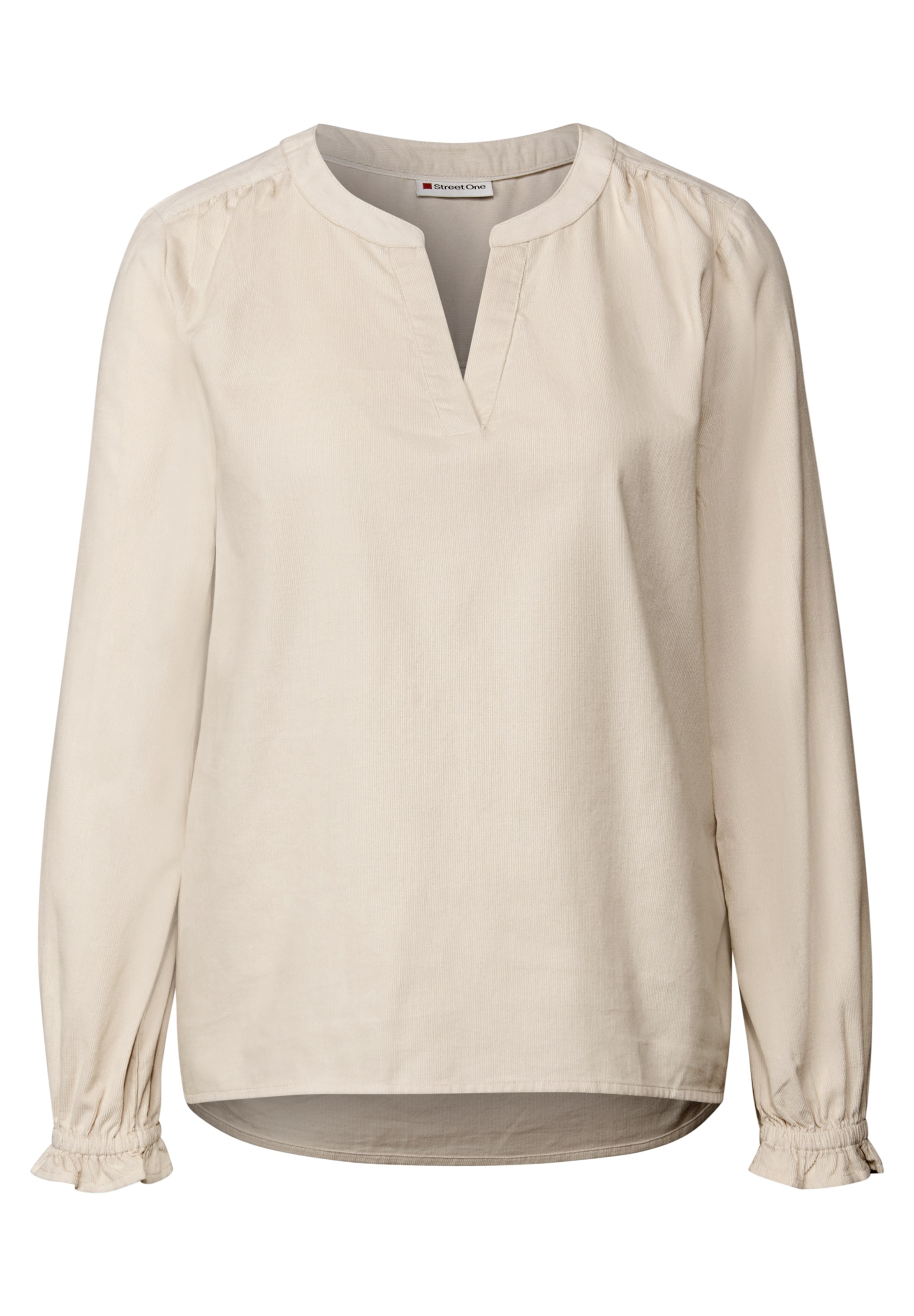 STREET ONE Bluse in Beige: Vorderseite