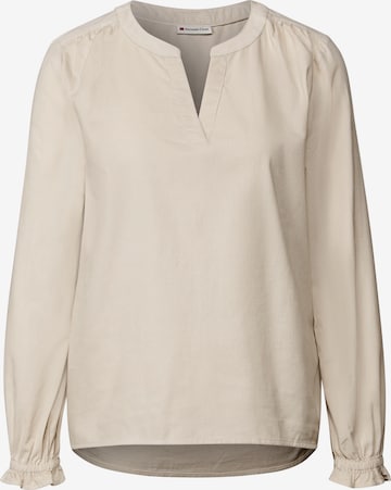 STREET ONE Bluse in Beige: Vorderseite