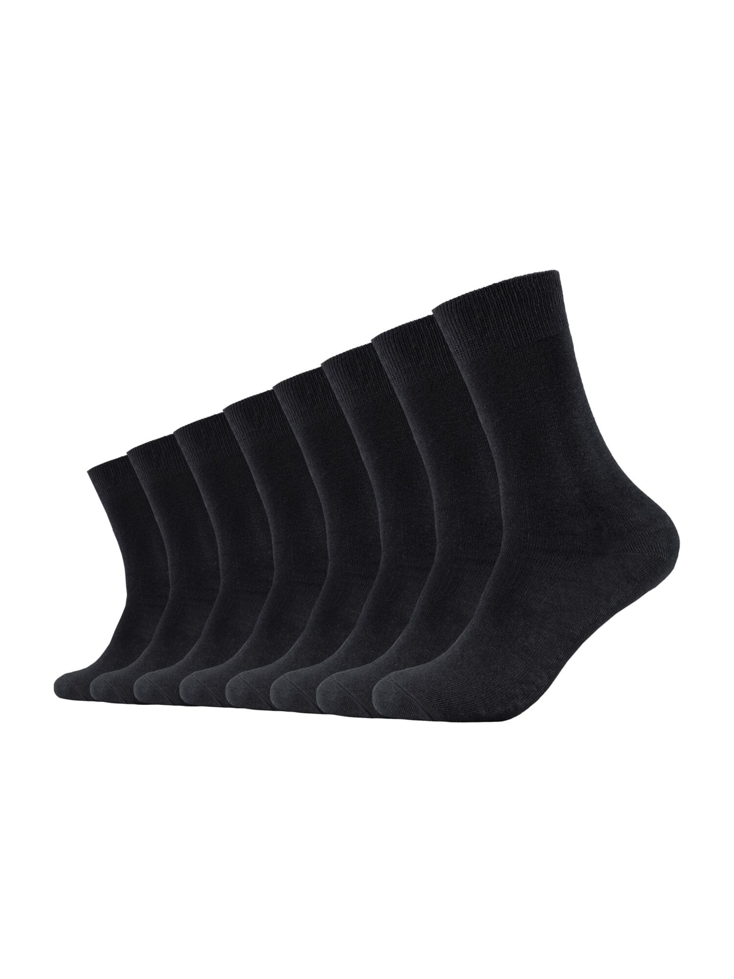 s.Oliver Socks in Black: front