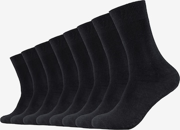 Chaussettes s.Oliver en noir : devant