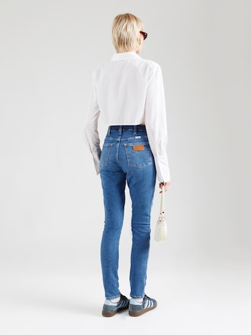 WRANGLER Skinny Džínsy 'SIENNA' - Modrá