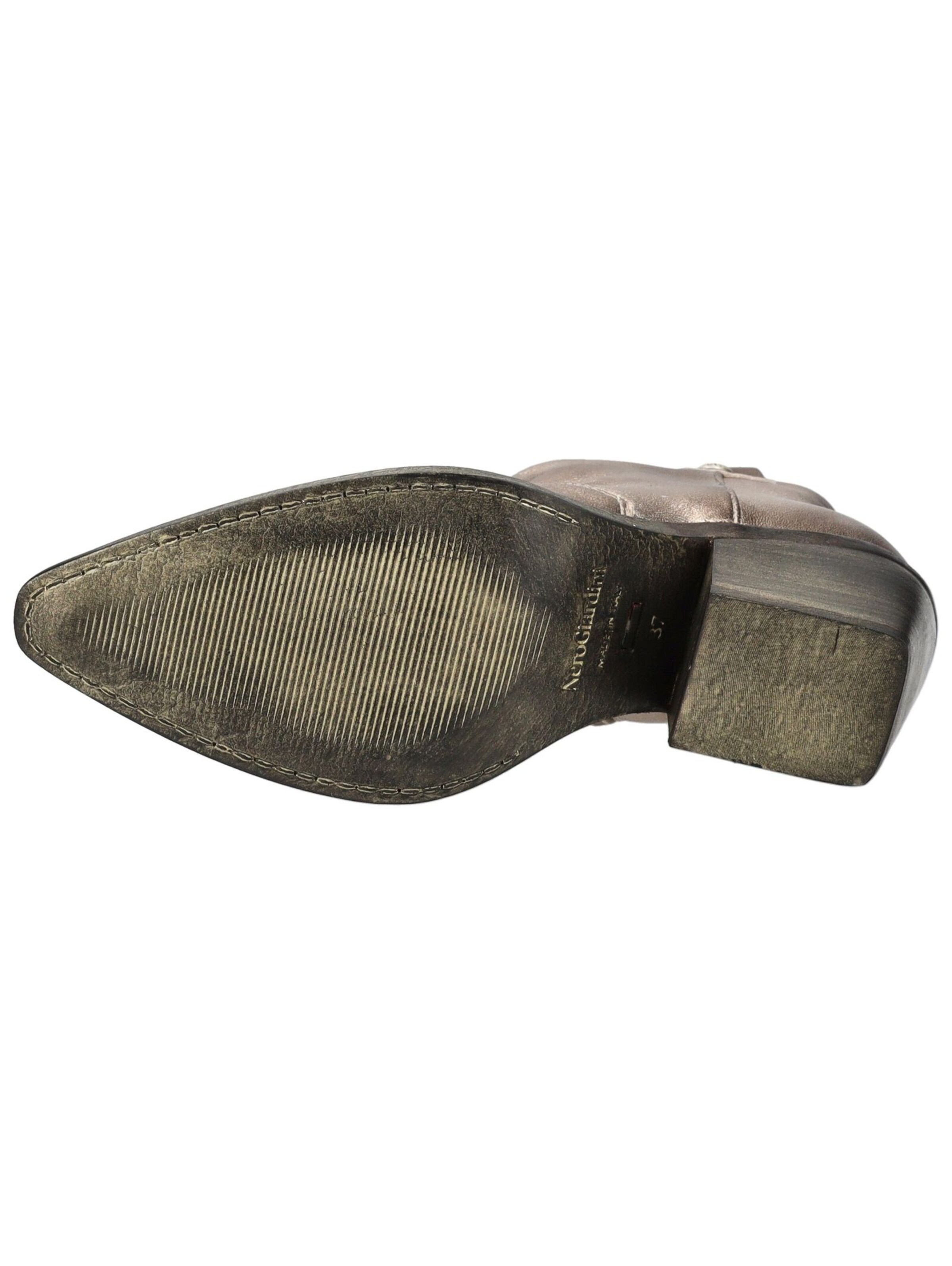 Nero Giardini Ankle Boots in Gold