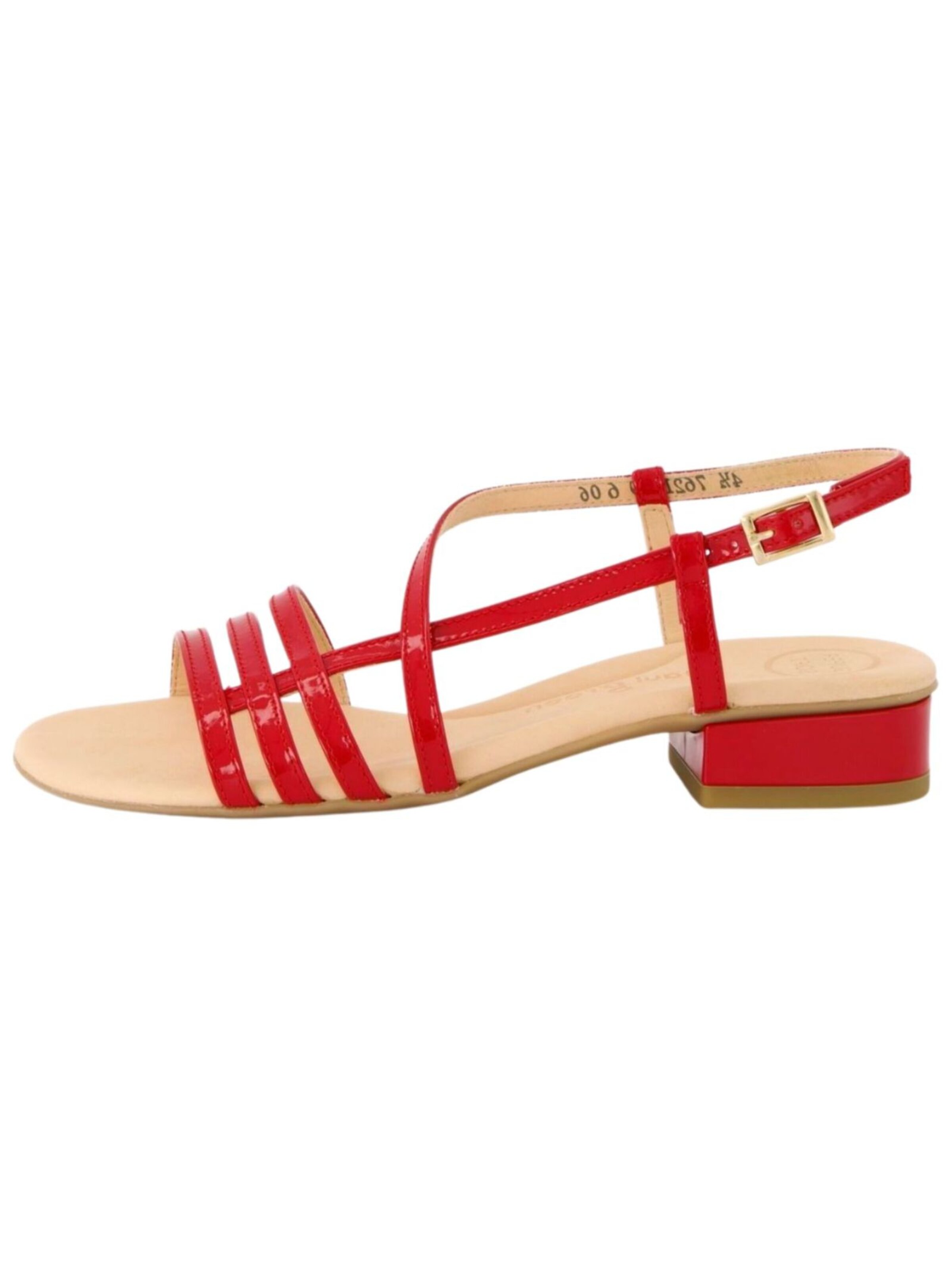 Paul Green Sandalen met riem in Rood