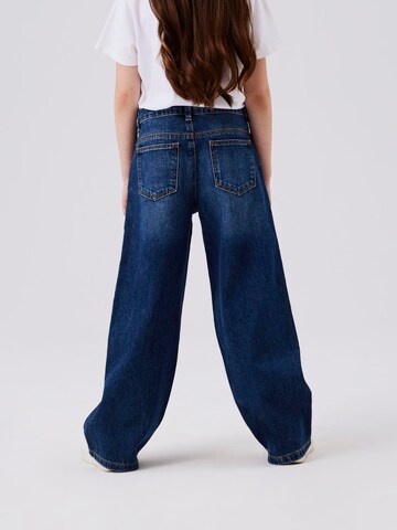 NAME IT Wide leg Τζιν 'Rose' σε μπλε