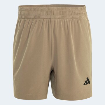 ADIDAS PERFORMANCE Regular Workout Pants 'D4T Essentials' in Green