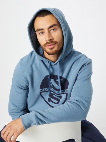 North Sails Sweatshirt i blå