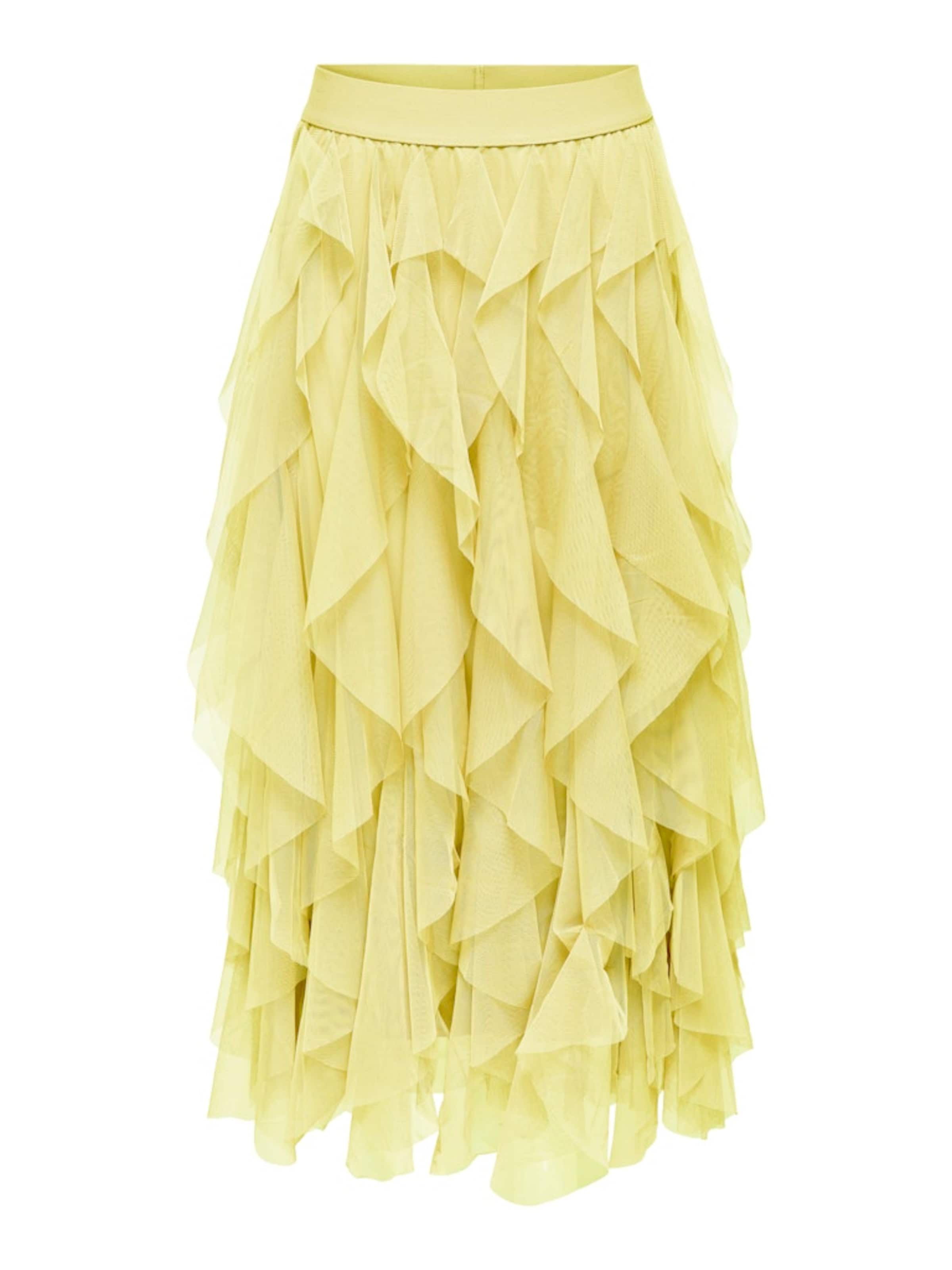 ONLY Nederdel 'ONLSKY' i gul: forside