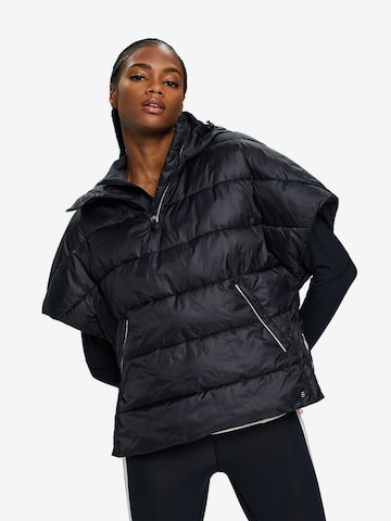 ESPRIT Sportbodywarmer in Zwart: voorkant