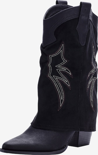 Elara Cowboystiefel in schwarz, Produktansicht