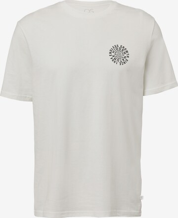 T-Shirt QS en beige : devant