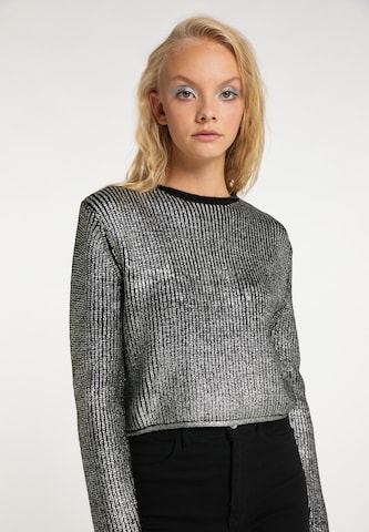 myMo ROCKS Sweater in Silver