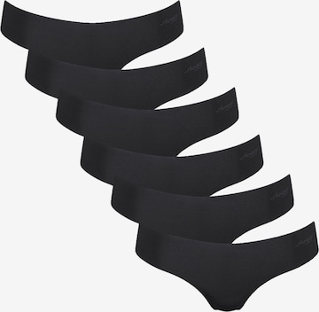 SLOGGI - Tanga ' ZERO Microfibre 2.0 Hipstring ' em preto: frente