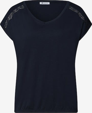 STREET ONE T-Shirt in Blau: Vorderseite