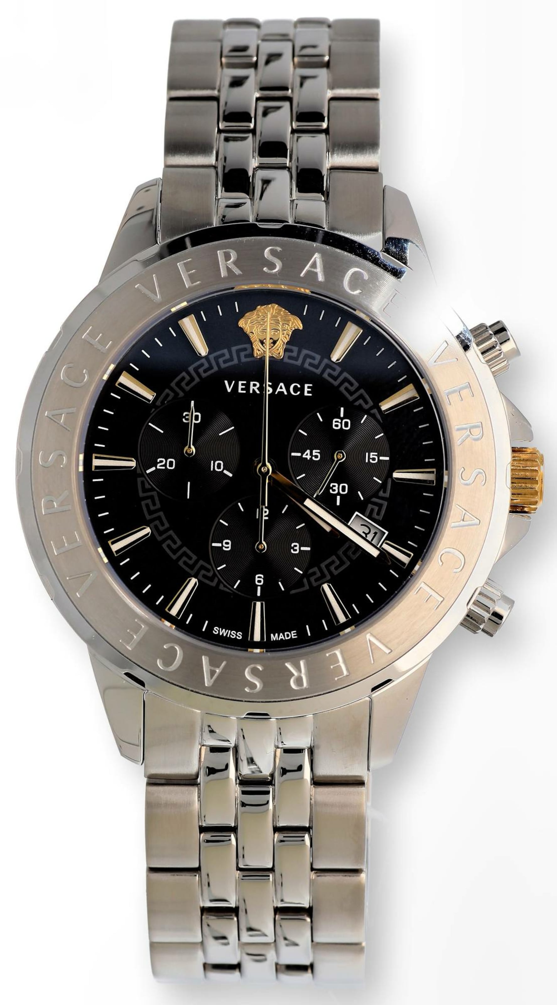 VERSACE Analoog horloge in Zilver