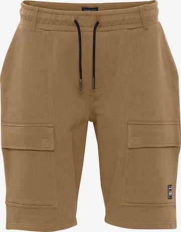 11 Project Regular Cargo trousers 'Karlsen' in Brown: front
