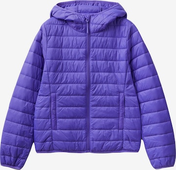 UNITED COLORS OF BENETTON Winter Jacket in Purple: front