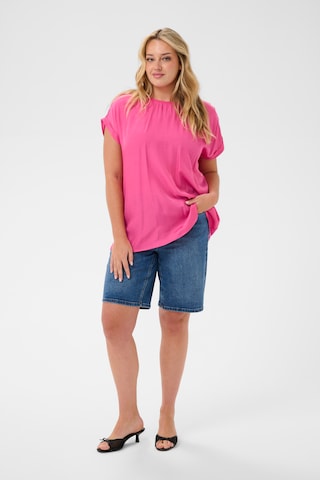 KAFFE CURVE - Blusa em rosa