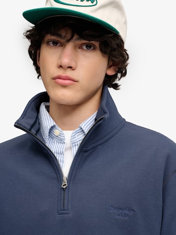 Sweat-shirt 'ESSENTIAL' Superdry & Co en bleu