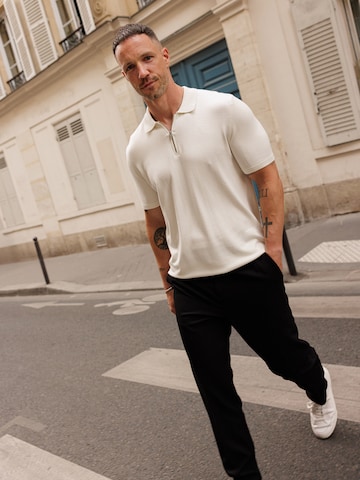DAN FOX APPAREL Shirt 'Ricardo' in White